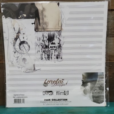 Lorelai Design - Ensemble de papier de la collection Family Rock